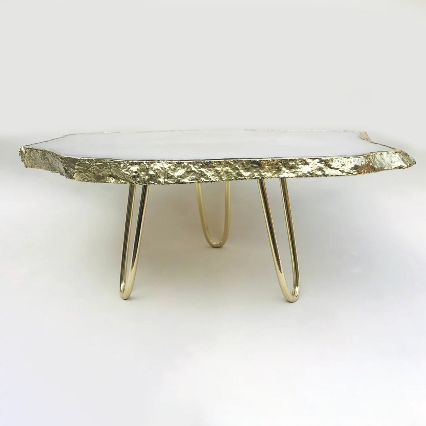 White Agate Cake Stand/Centrepiece/Display Stand/Tray